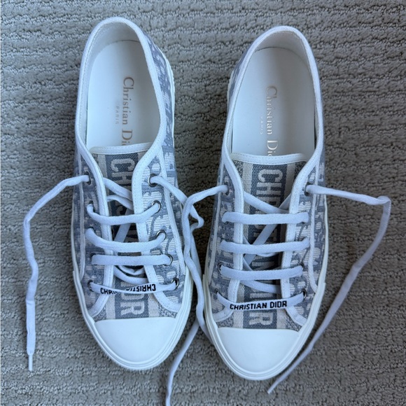 Walk'n'Dior Sneakers Stone Grey Oblique